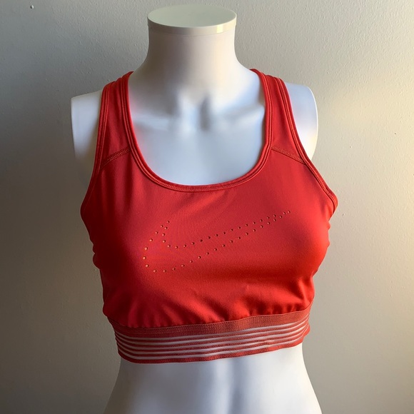 Pink Nike Sports Bra Large - Picture 1 of 8